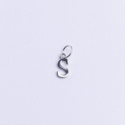 Silver925アルファベットモチーフチャーム