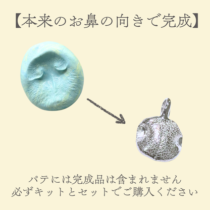 型取りシリコンパテ【鼻紋ジュエリー制作キットご購入者限定】